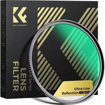 K&F 46MM,NANO-X series ultra-low reflection UV filter,Ultra clear lenses, waterproof, anti-scratch