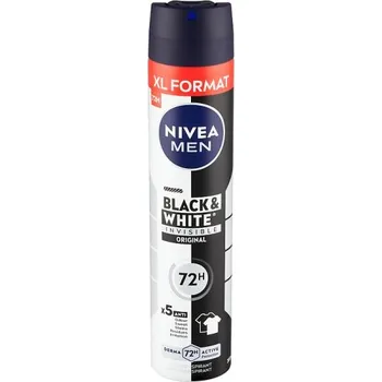 Nivea Men Black & White Invisible Original Sprej antiperspirant 200ml