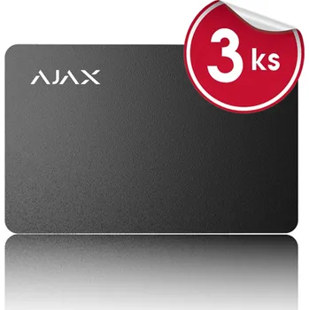 Sada domovního alarmu Ajax Pass (3 ks) ASP black