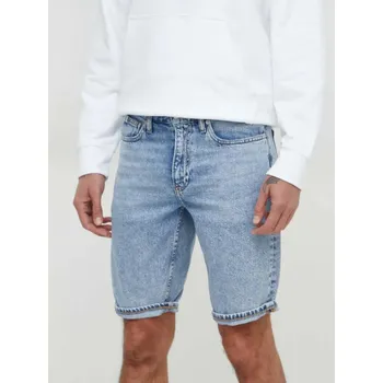 Pánské kraťasy Calvin Klein pánské modré džínové šortky 20008524-2082202