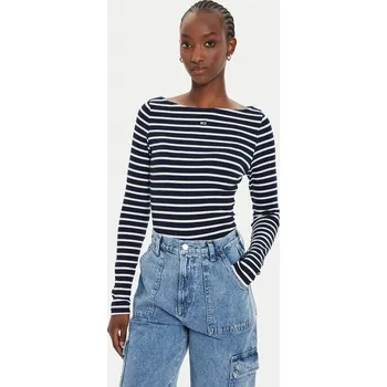 Dámské tričko Tommy Jeans dámské pruhované tričko 20007405-2127798