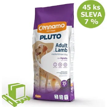Krmivo pro psa PLUTO Dog Adult Lamb Medium/Maxi 15 kg (paleta 45 ks) SLEVA 7 %
