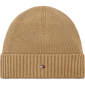Čepice Tommy Hilfiger pánská béžová čepice 10001515-1846492