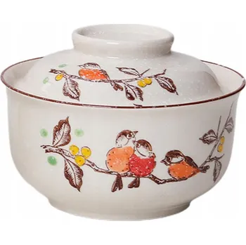 KERAMICKÁ MISKA NA RAMEN S VÍKEM ELEGANTNÍ, KVALITNÍ, 800 ml