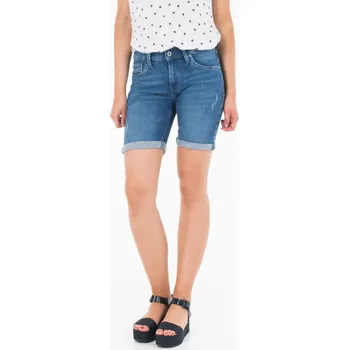 Dámské kraťasy Pepe Jeans dámské džínové šortky Poppy 20014606-8434786367781