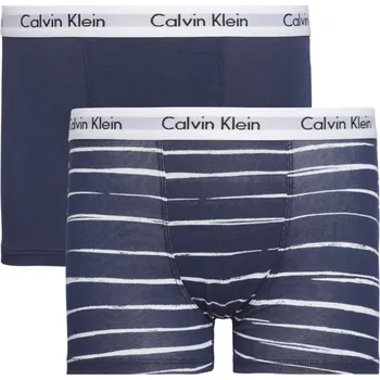 Pánské spodní prádlo Calvin Klein chlapecké modré boxerky 2pack 20003208-8719852322193