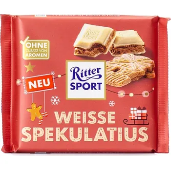 Čokoláda Ritter Sport Bílá čokoláda Spekulatius