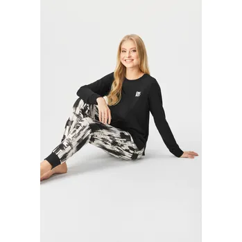 Dámské pyžamo Pyžamo DKNY Embrace The City dlouhé