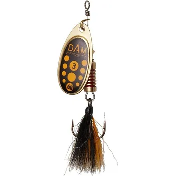 Nástraha Effzett Třpytka Standard Spinner Dressed 12g Velikost 5 Blacky