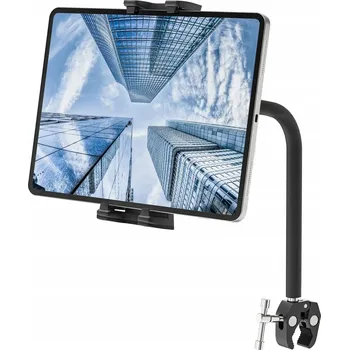 Flexibilní držák DRŽÁK NA TABLET NA CYKLO TRENAŽÉR DOMŮ černý