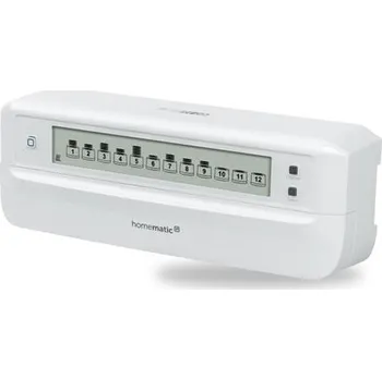 Termostat Homematic IP Drátový akční člen podlahového vytápění s LCD - 12 kanálů, 24V DC - HmIPW-FALMOT-C12