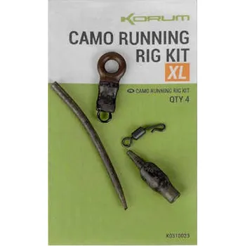 KORUM Sada na montáž Camo Running Rig Kit XL 4ks