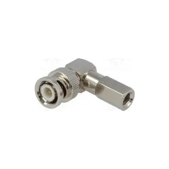 Elektrická zásuvka Zástrčka BNC vidlice úhlové 90° šroubovací (twist-on)