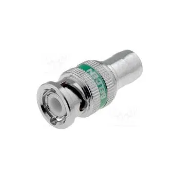 Elektrická zásuvka Zástrčka BNC vidlice 75Ω RG6 krimpování TRUE 360 500cyklů