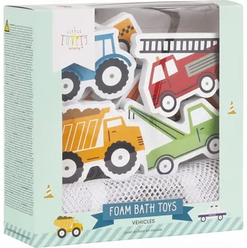 A Little Lovely Company - pěnové hračky do vany - vozidla (1210)