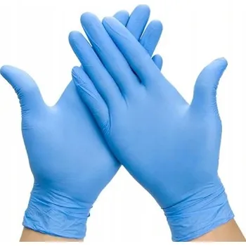 Vyšetřovací rukavice Nitrilové na jedno použití rukavice Master Glove, velikost vel. M, 100 ks