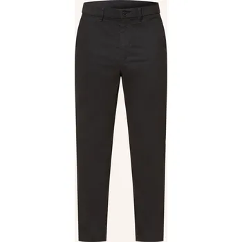 Pánské kalhoty Calvin Klein Pánské Chino Kalhoty Slim Tapered Fit, černá, 34