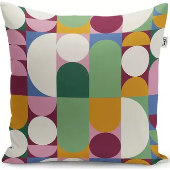 Polštář Sablio Polštář Barevná rovnováha - 40x40 cm