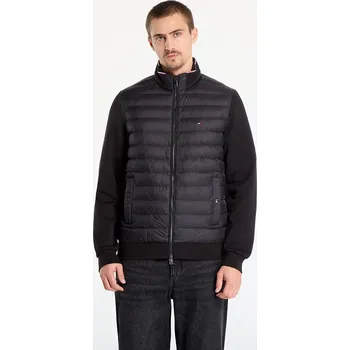 Bunda Tommy Hilfiger Mix Media Ess Rwb Stand Collar Black S