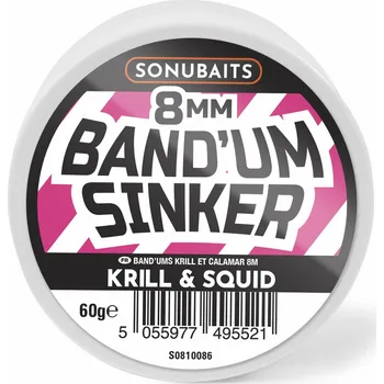 Boilies Sonubaits Dumbells Band'Um Sinkers Krill&Squid 60g 6mm
