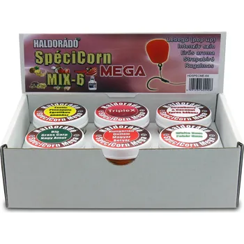 Návnadová surovina Haldorádó Umělá kukuřice SpéciCorn Mega 48ks 15mm Mix