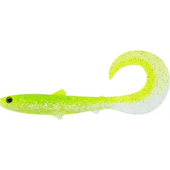 Umělá nástraha Westin Gumová nástraha Bullteez Curltail 8cm 3g Holy Chartreuse 3ks
