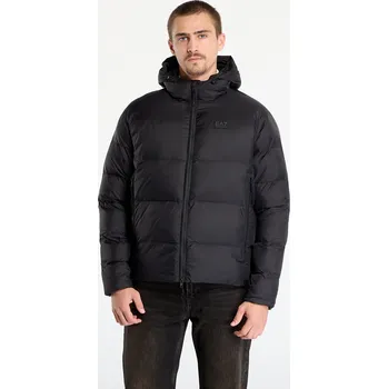 Pánská móda EA7 Emporio Armani Mountain M Polar Jacket Big Logo Black M