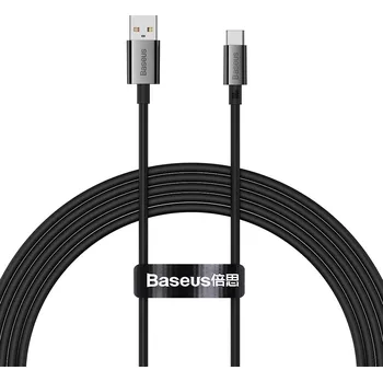 Datový kabel Baseus Superior kabel USB / USB-C / 100W / 1,5m / černá / P10320102114-01