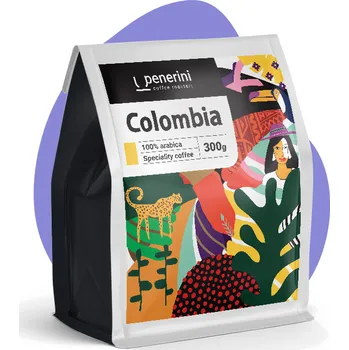 Káva Colombia César Diaz Incorporate 100% arabika zrnková káva Hmotnost: 300 g