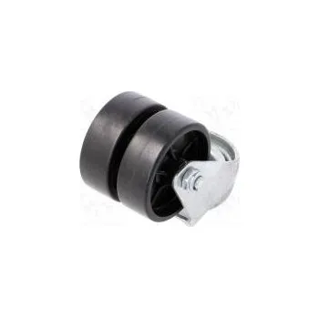 Pojezdové kolečko Pojezdové kolo Ø 50mm W 34mm H 71mm dvoukolečkové,otočné