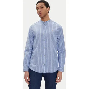 Pánská košile Tommy Jeans pánská modrá košile 20003708-2182551