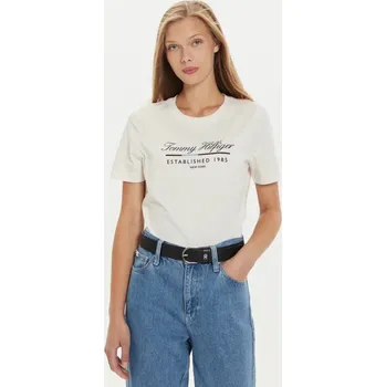 Dámské tričko Tommy Hilfiger dámské bílé triko 20022071-2121253