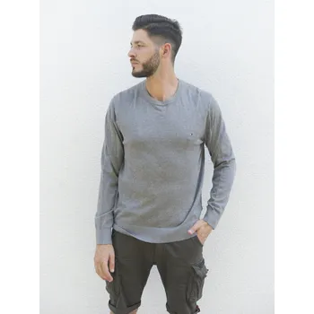 Pánský svetr Tommy Hilfiger pánský šedý svetr 20012953-8719859790667