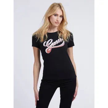 Dámské tričko Guess dámské černé tričko 20021447-1966787