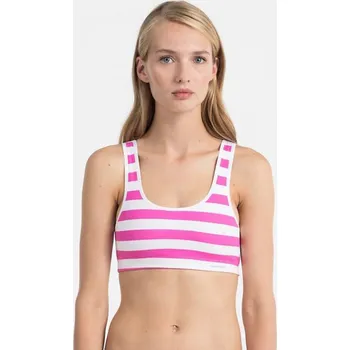 Podprsenka Calvin Klein dámská pruhovaná podprsenka 20000070-8719113356547