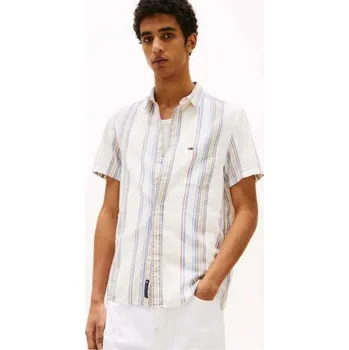 Pánská košile Tommy Jeans pánská pruhovaná košile 20003728-2182940