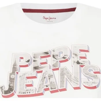 Dámské tričko Pepe Jeans dámské bílé tričko 20013972-8445866854718