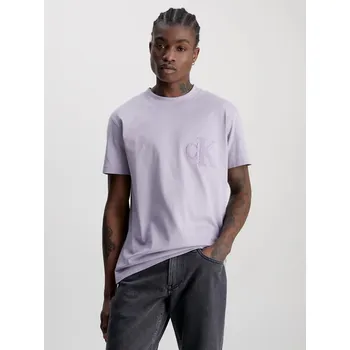 Pánské tričko Calvin Klein pánské fialové tričko 20008982-8720108076364