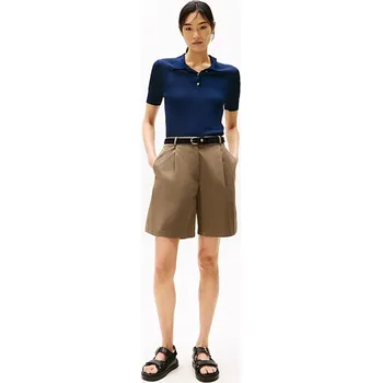 Dámské kraťasy Tommy Hilfiger dámské khaki šortky 20021034-8721106154788