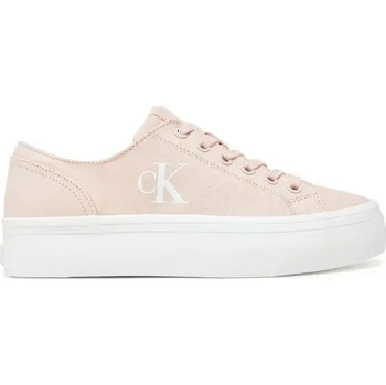 Dámská obuv Calvin Klein dámské světle oranžové tenisky 30001147-8721107276557