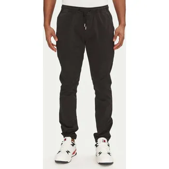 Pánské kalhoty Tommy Jeans pánské černé kalhoty 20003636-2186375