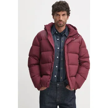 Pánská větrovka Tommy Hilfiger pánská vínová bunda 20013048-8720637353394