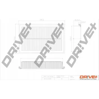 Vzduchový filtr Vzduchový filtr DRIVE+ DP1110.10.0365