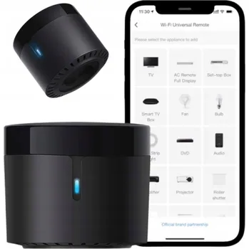 IP kamera Inteligentny Pilot IR WiFi RM4 Mini pro TV, klimatizaci, audio, Smart Home, Alexa