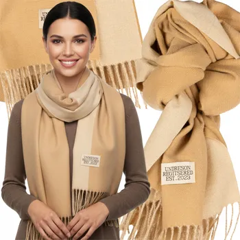 Šála HRUBÁ ŠÁLA SZALIK DAMSKI ZIMNÍ TEPLÁ VELKÁ Elegantní Oboustranná S třásněmi