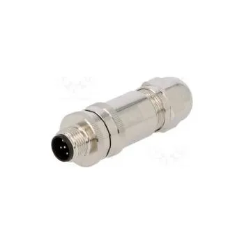 Elektrická zásuvka Zástrčka M12 PIN 5 vidlice kód A-DeviceNet / CANopen IP67