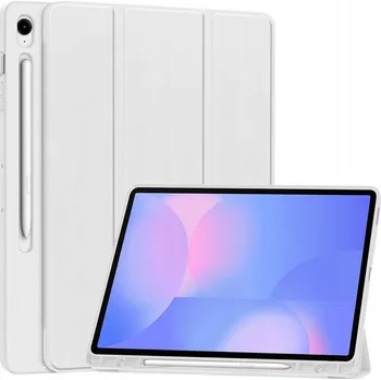 Pouzdro na mobilní telefon Pouzdro Flex Trifold pro Samsung Galaxy Tab S10 FE Plus - Šedé