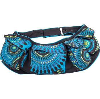 Ledvinka Bavlněná etno ledvinka s mandalami Gerriko Cyan, Sittar POSLEDNÍ KUS!