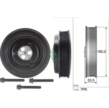 Sada řemenice, klikový hřídel Schaeffler INA 544 0132 20