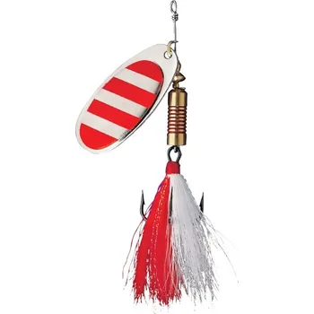 Umělá nástraha Effzett Třpytka Standard Spinner Dressed 20g Velikost 6 Stripe